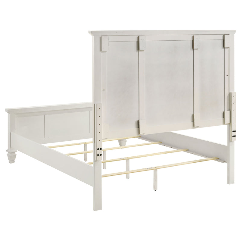 Sandy Beach Bedroom Set Cream White