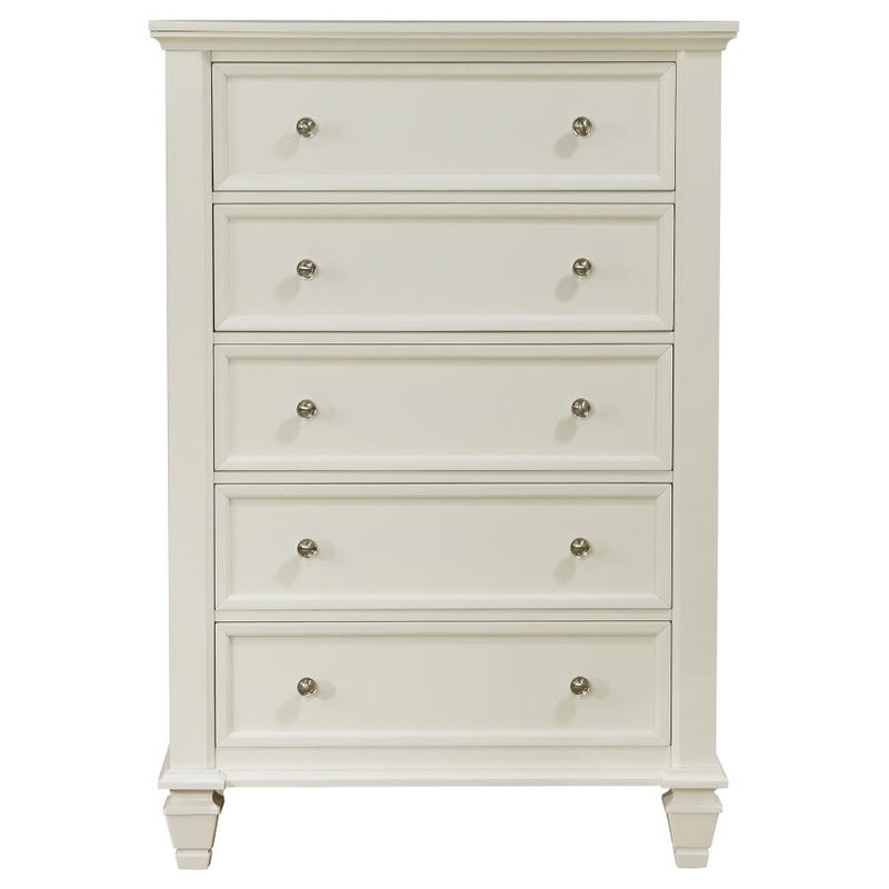 Sandy Beach 5-drawer Bedroom Chest