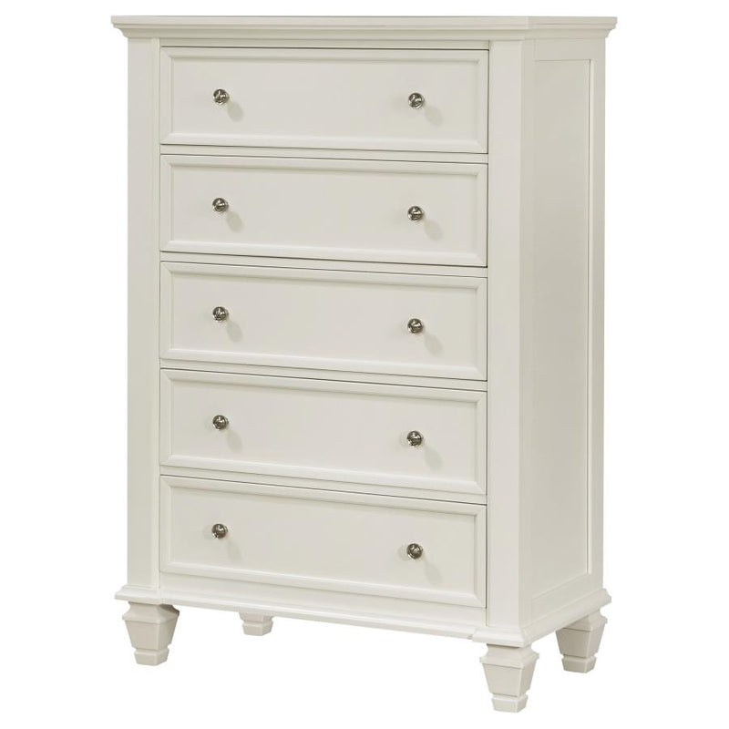 Sandy Beach 5-drawer Bedroom Chest