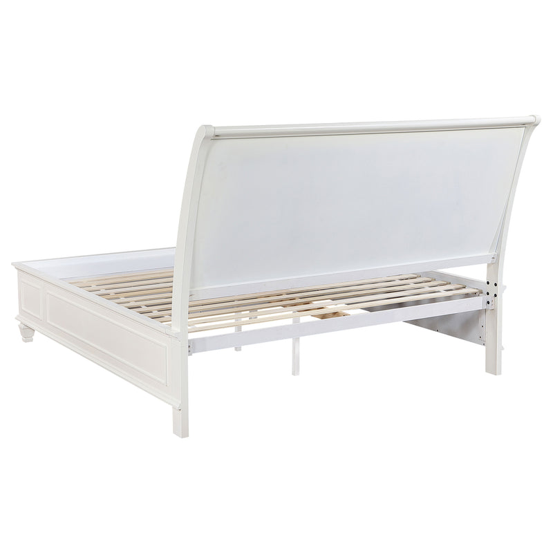 Sandy Beach Bedroom Set Cream White