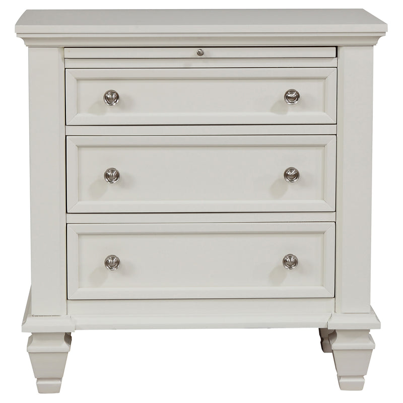 Sandy Beach Bedroom Set Cream White