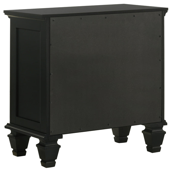 Sandy Beach  California King Bedroom Set Black