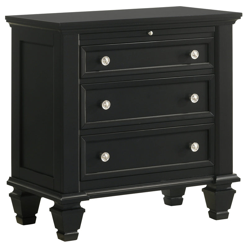 Sandy Beach 3-drawer Nightstand