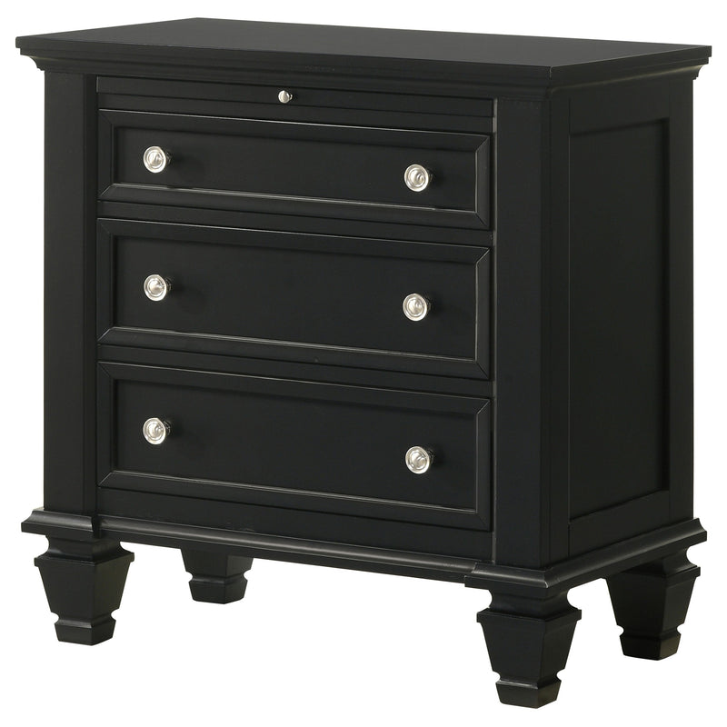 Sandy Beach 3-drawer Nightstand