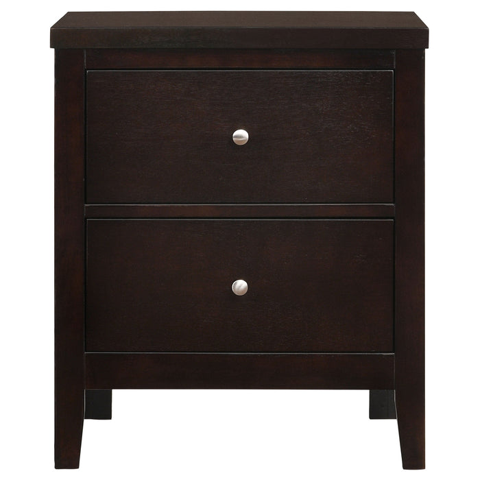 Carlton  California King Bedroom Set Cappuccino