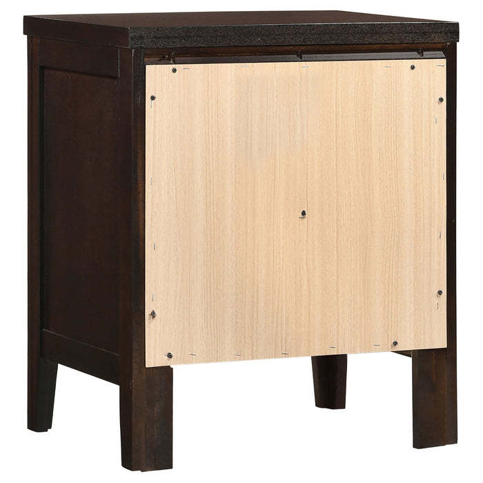 Carlton  California King Bedroom Set Cappuccino