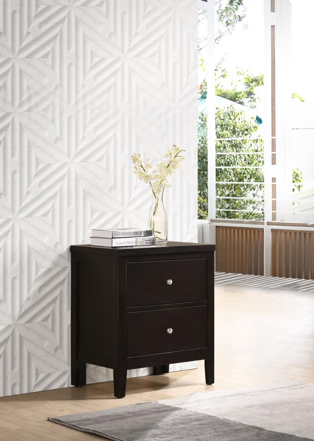 Carlton 2-drawer Nightstand