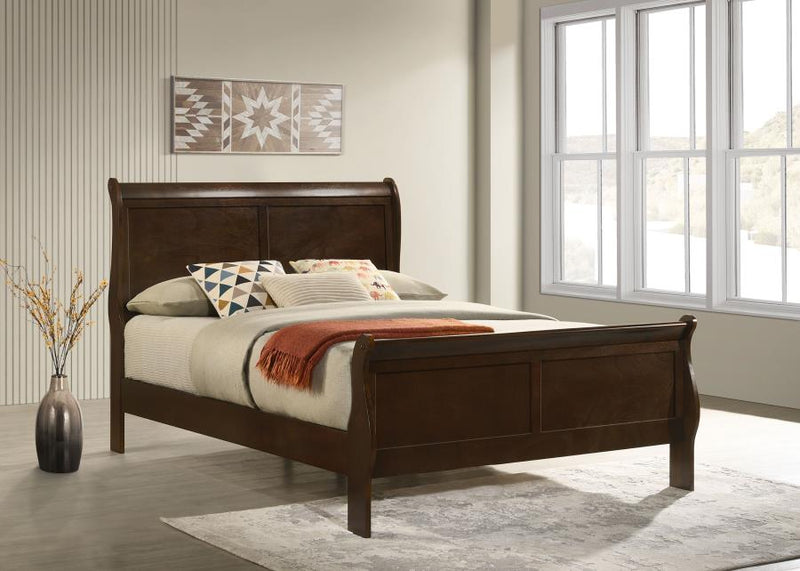 Cama trineo de madera Luis Felipe