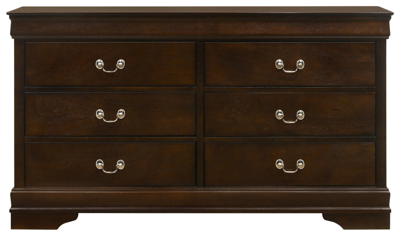 Juego de dormitorio Luis Felipe Capuchino