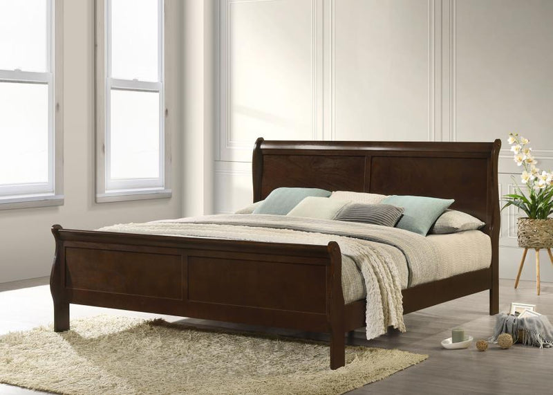 Cama trineo de madera Luis Felipe