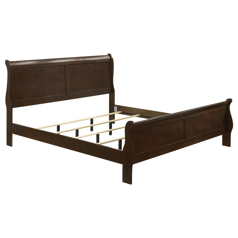 Cama trineo de madera Luis Felipe