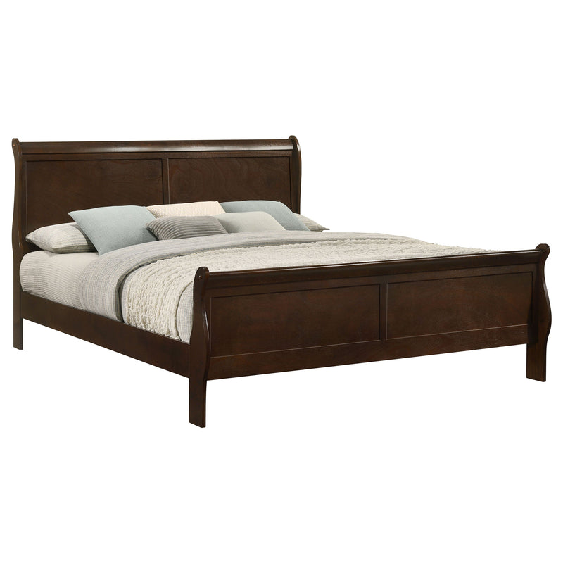Cama trineo de madera Luis Felipe