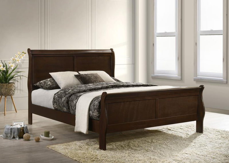 Cama trineo de madera Luis Felipe