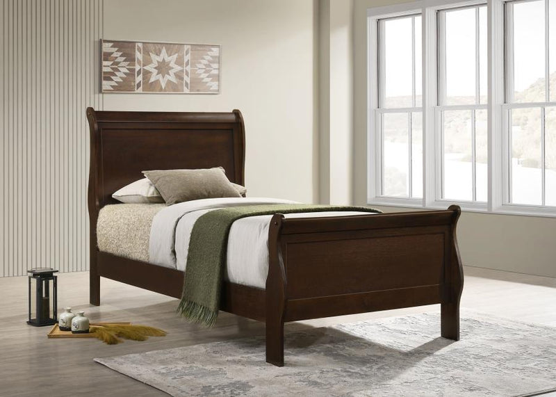 Cama trineo de madera Luis Felipe