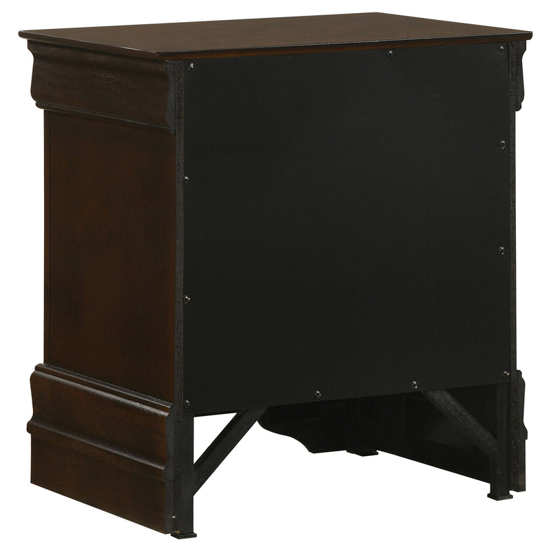 Louis Philippe 2-drawer Nightstand