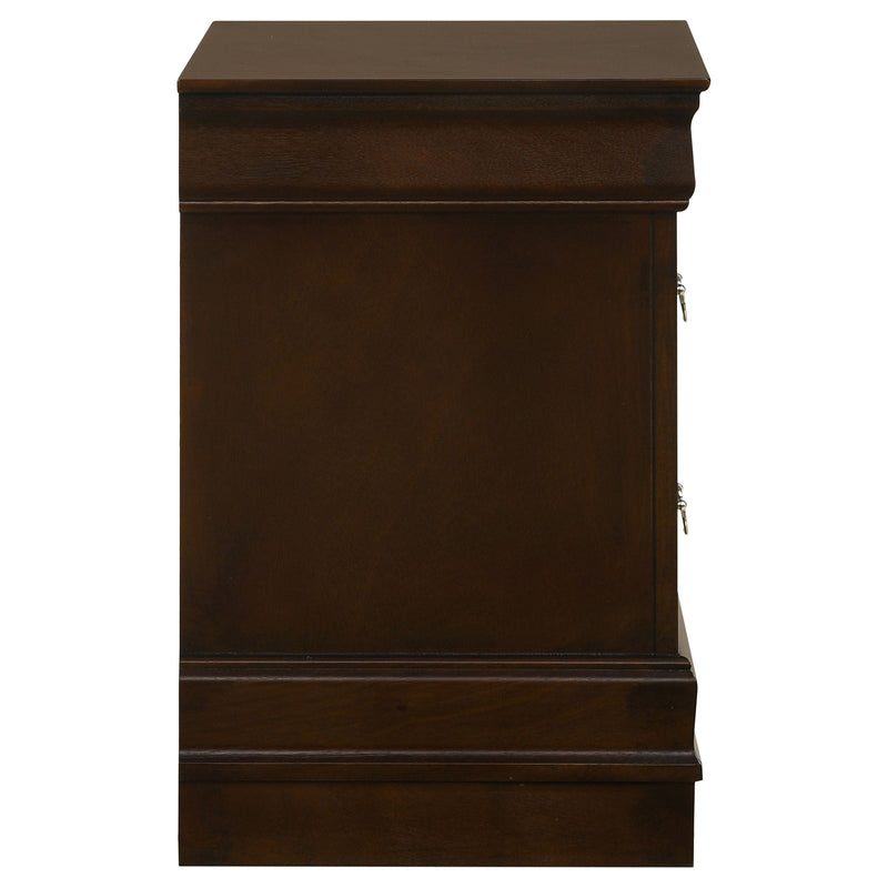 Louis Philippe 2-drawer Nightstand