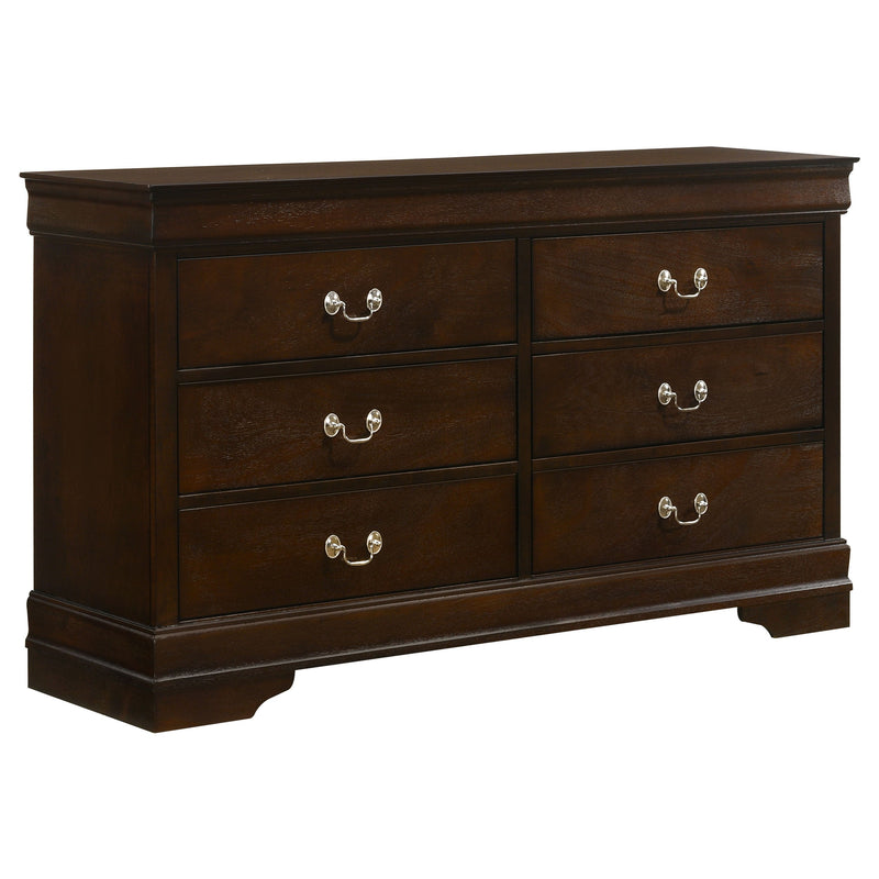 Louis Philippe 6-drawer Dresser