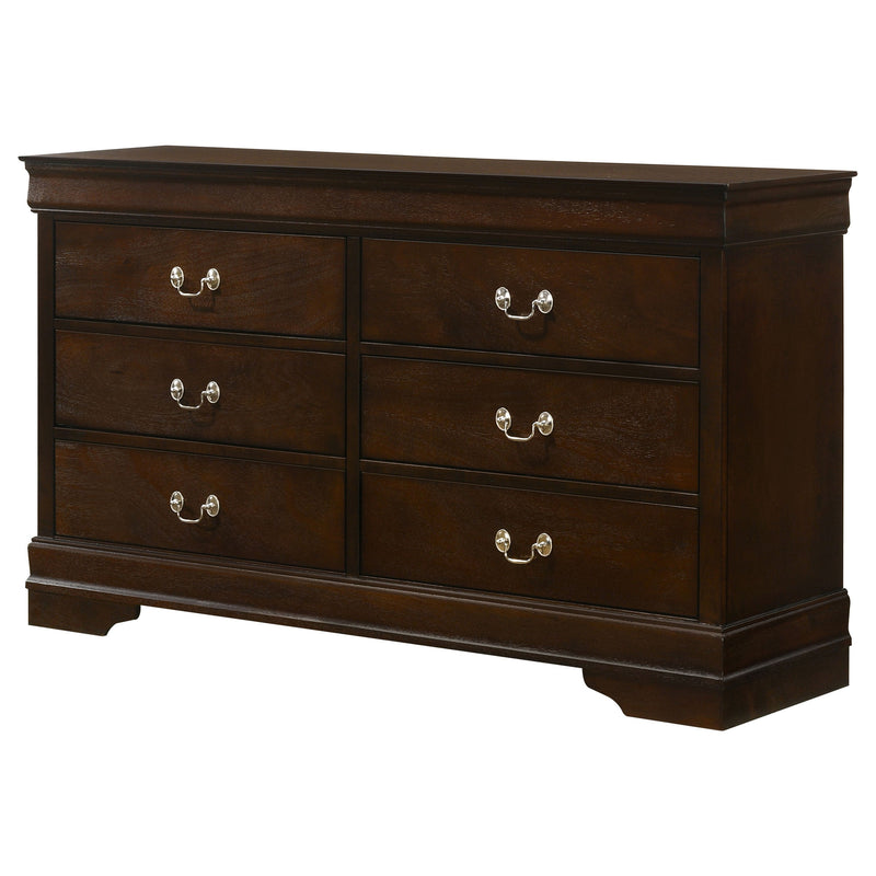 Louis Philippe 6-drawer Dresser