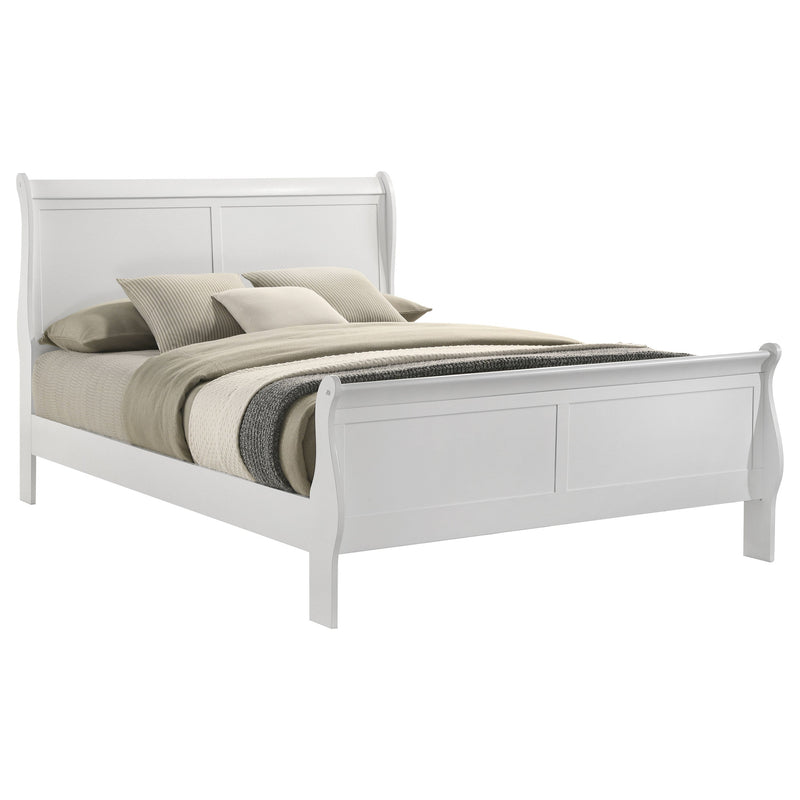 Cama trineo de madera Luis Felipe