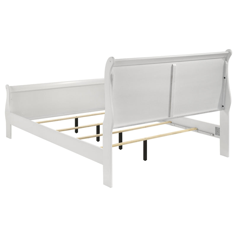 Cama trineo de madera Luis Felipe