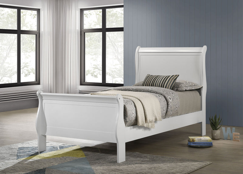Cama trineo de madera Luis Felipe
