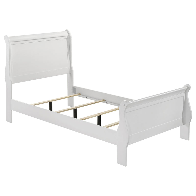Cama trineo de madera Luis Felipe
