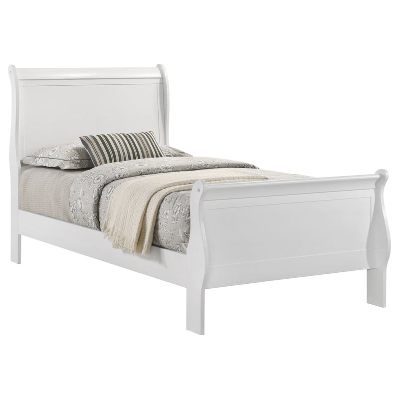 Cama trineo de madera Luis Felipe