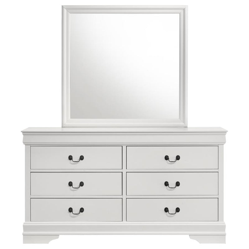 Louis Philippe 6-drawer Dresser