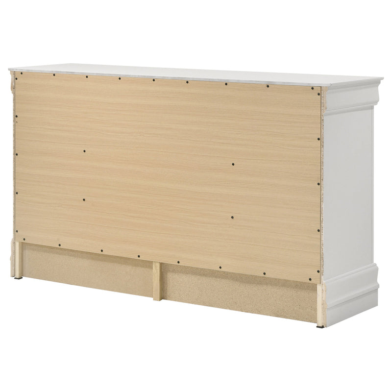 Louis Philippe 6-drawer Dresser