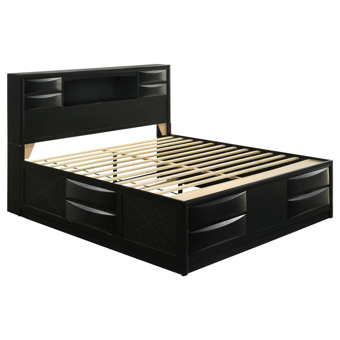 Briana  California King Bedroom Set Black