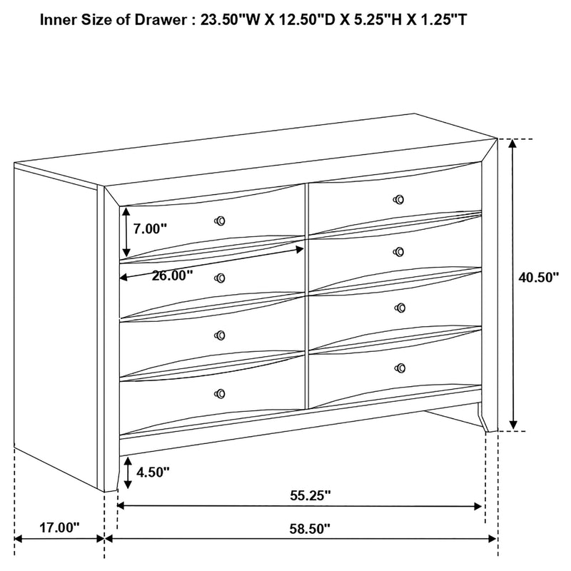 Juego de dormitorio Briana