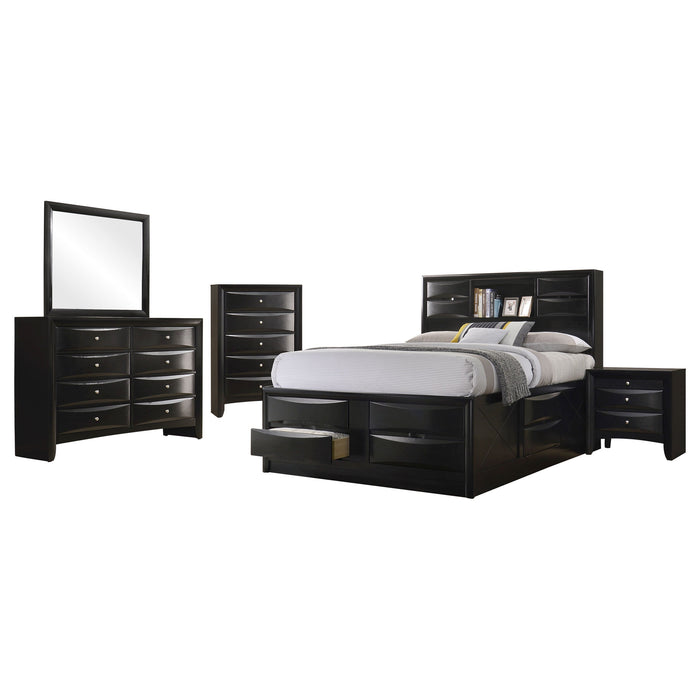 Briana  California King Bedroom Set Black