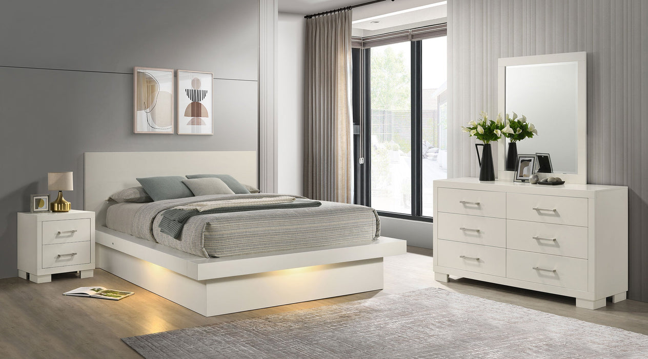 Jessica Minimalistic Platform Bedroom Set