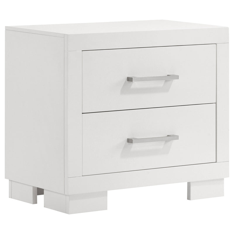 Jessica LED Bedroom Set Cappuccino