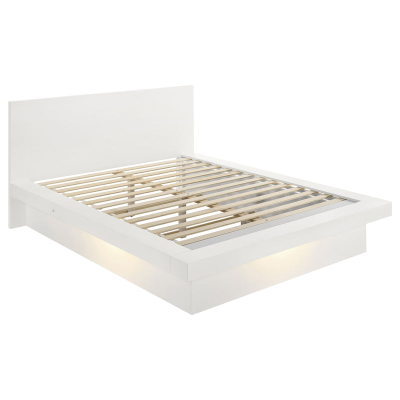 Jessica LED Bedroom Set Cappuccino