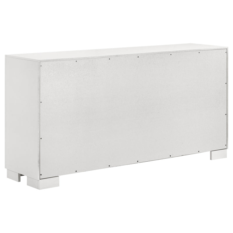 Jessica LED Bedroom Set Cappuccino
