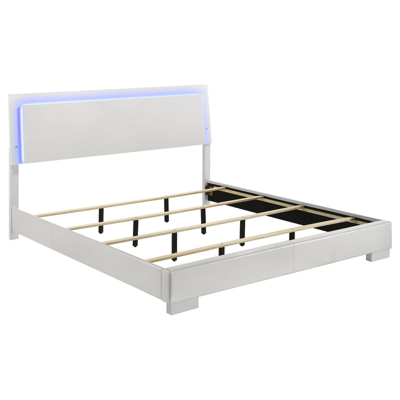 Felicity Bedroom Set White High Gloss