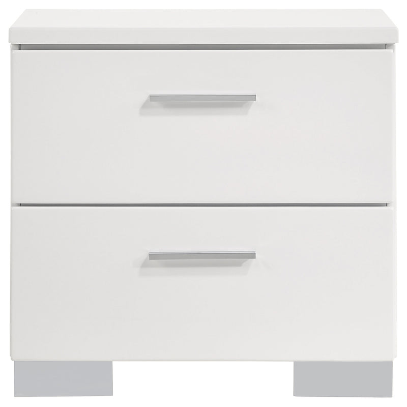 Felicity Bedroom Set White High Gloss