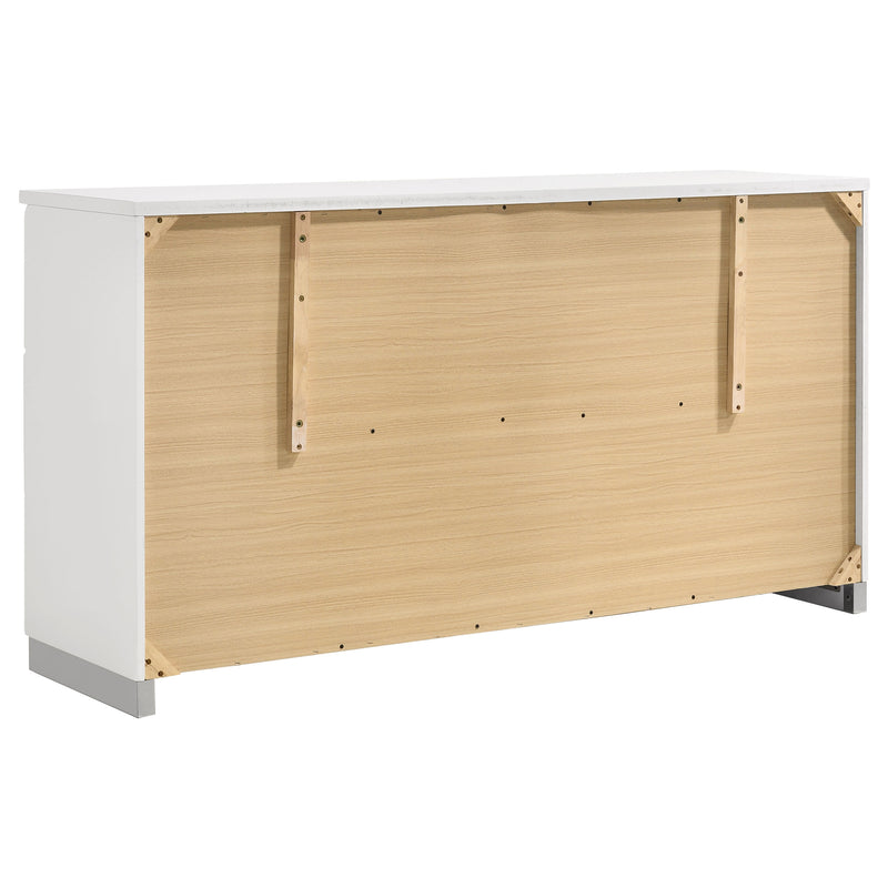 Felicity Bedroom Set White High Gloss