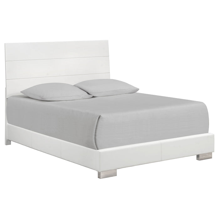 Felicity   Bedroom Set Glossy White