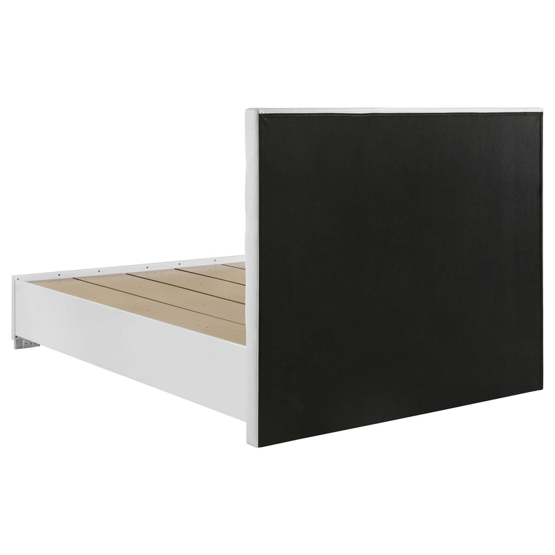 Cama con almacenamiento Felicity Alto brillo