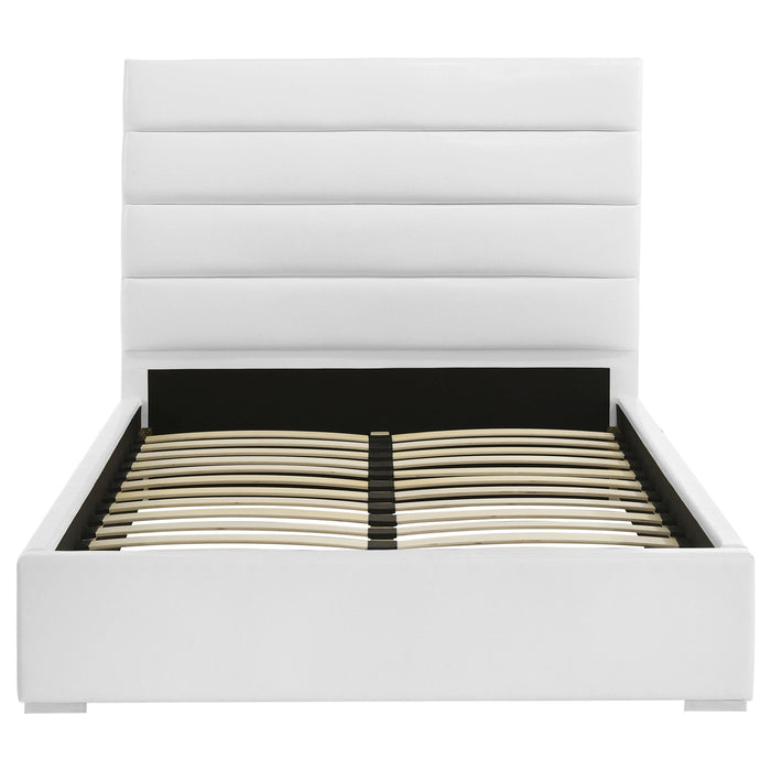 Felicity 53-inch Upholstered  Platform Bed White