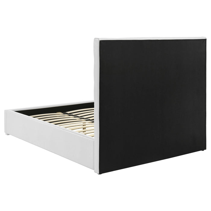 Felicity 53-inch Upholstered  Platform Bed White