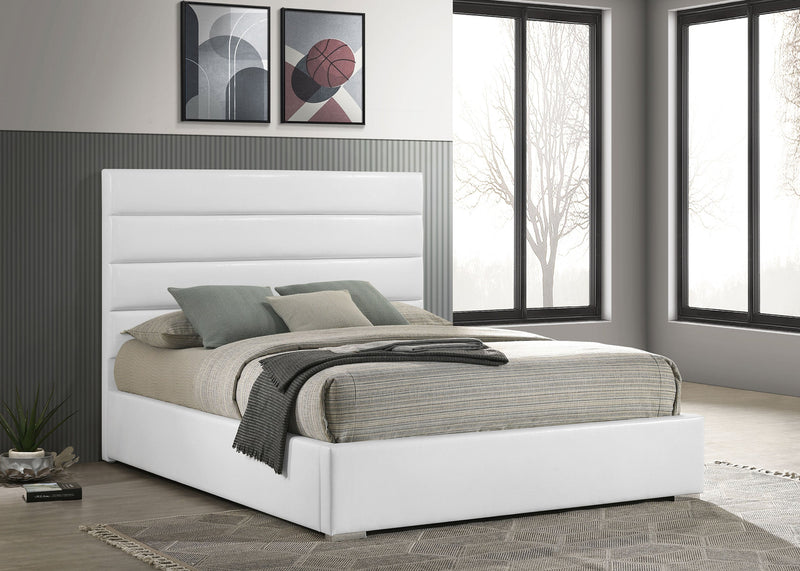 Cama con plataforma tapizada Felicity de 53 pulgadas