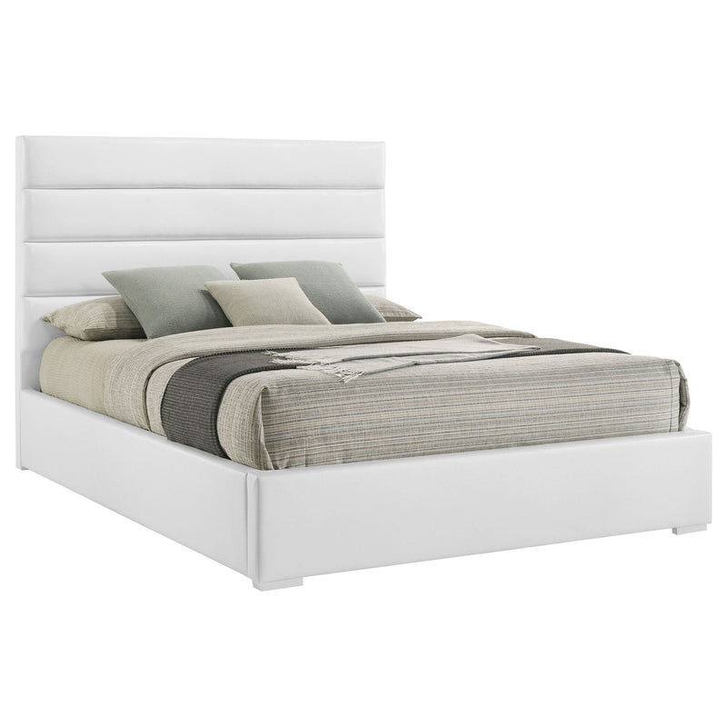 Cama con plataforma tapizada Felicity de 53 pulgadas