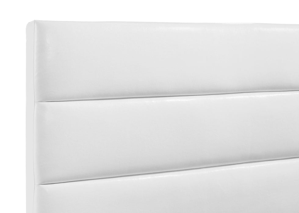 Felicity 53-inch Upholstered  Platform Bed White