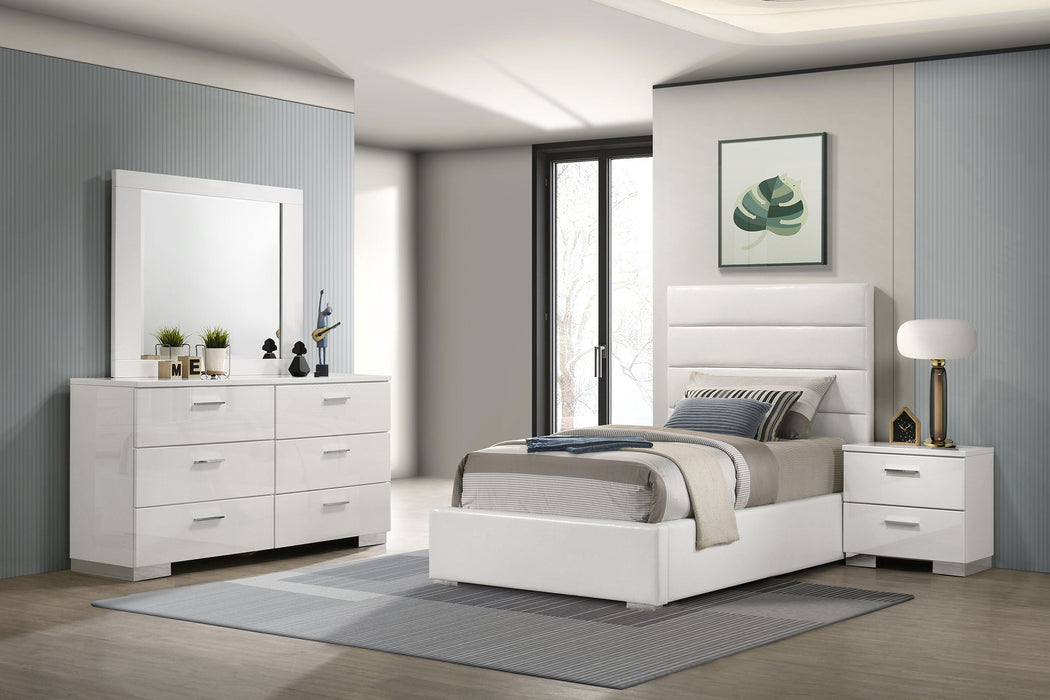 Felicity Bedroom Set High Gloss