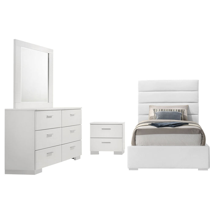 Felicity Bedroom Set High Gloss