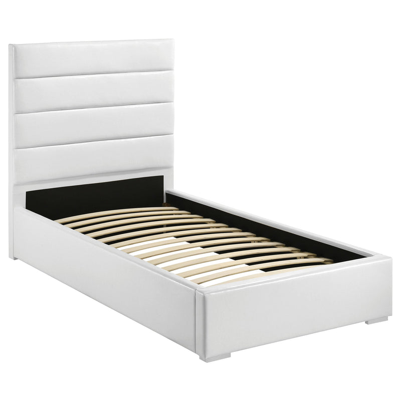 Cama con plataforma tapizada Felicity de 53 pulgadas