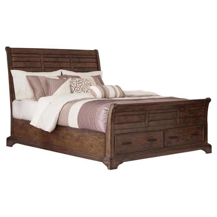 Elk Grove 4-piece California King Bedroom Set Bourbon